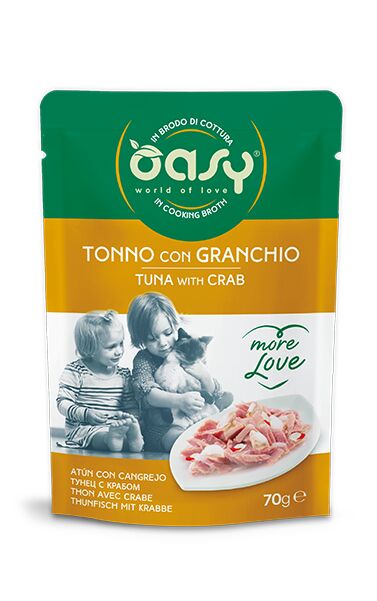 Oasy More Love 70g Tonno con granchio
