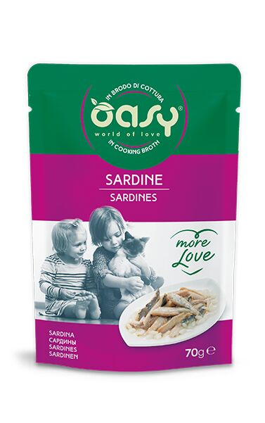 Oasy More Love 70g Sardine