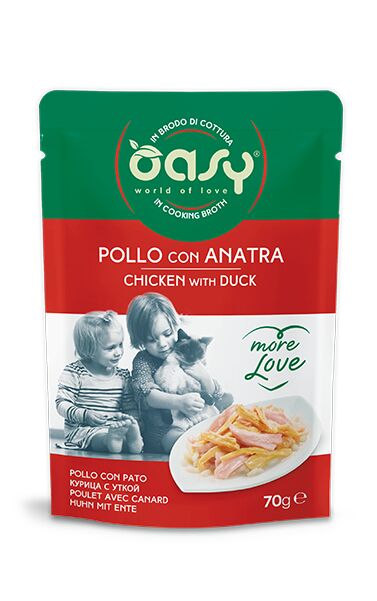 Oasy More Love 70g Pollo con Anatra