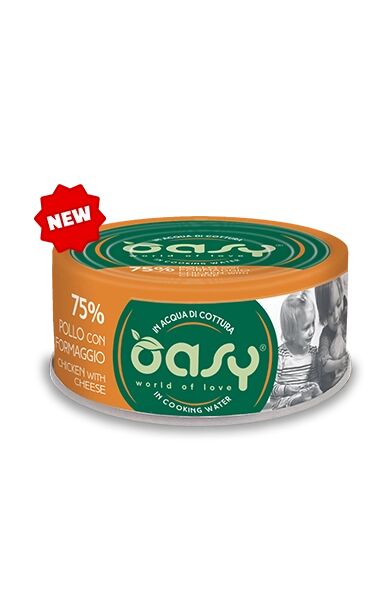 Oasy More Love Lattina 70g Pollo con formaggio