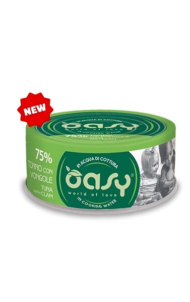 Oasy More Love Lattina 70g Tonno con Vongole