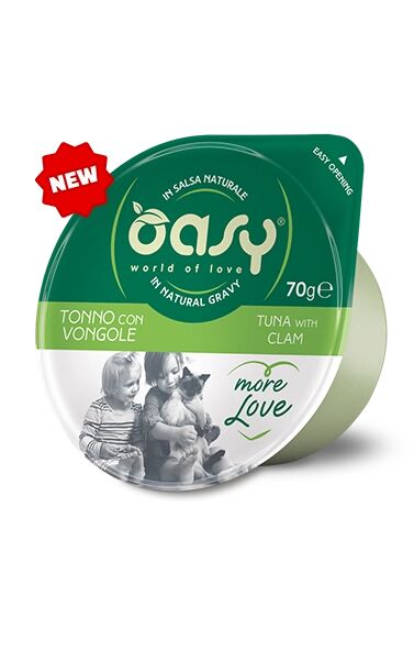 Oasy More Love Cup 70g Tonno con Vongole