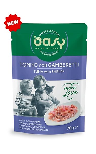 Oasy More Love 70g Tonno con gamberetti