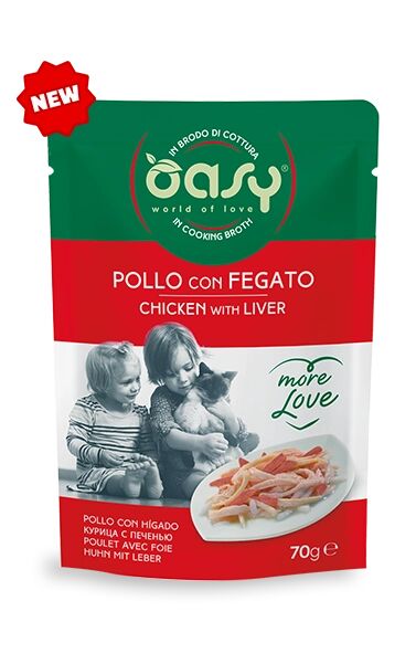 Oasy More Love 70g Pollo con Fegato