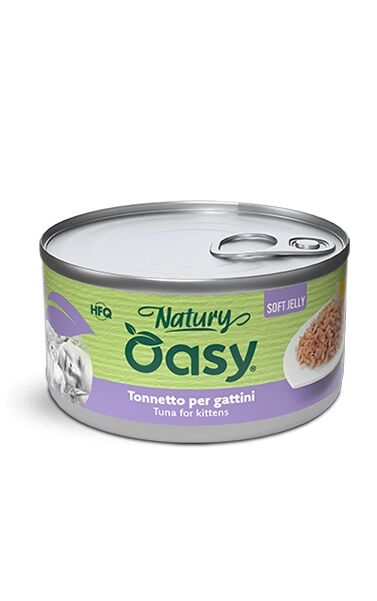 Oasy Natury Soft Jelly Lattina 85g Tonnetto - Kitten