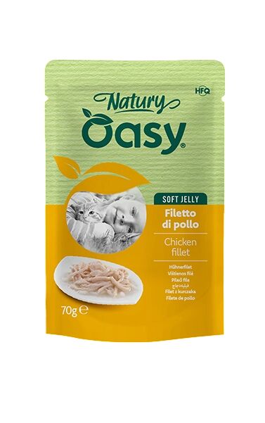 Oasy Natury Soft in Jelly 70g Filetti di pollo