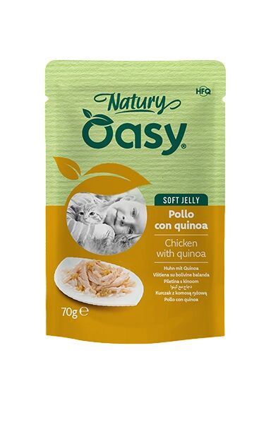 Oasy Natury Soft in Jelly 70g Pollo con Quinoa