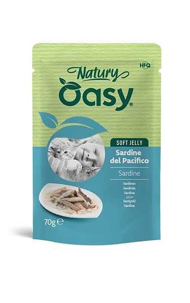 Oasy Natury Soft in Jelly 70g Sardine del Pacifico