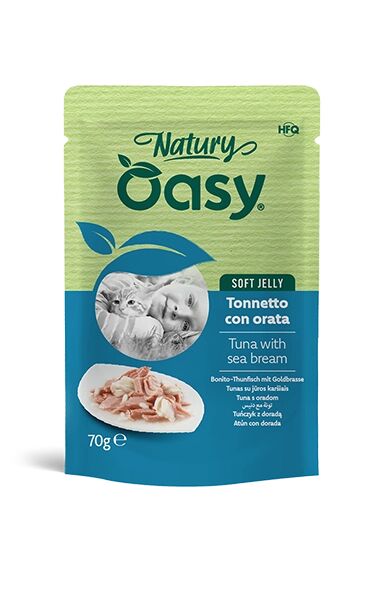 Oasy Natury Soft in Jelly 70g Tonnetto con Orata