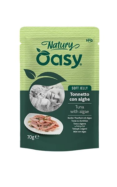 Oasy Natury Soft in Jelly 70g Tonnetto con Alghe