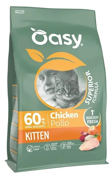 Oasy Superior Formula Kitten Pollo 1,5Kg