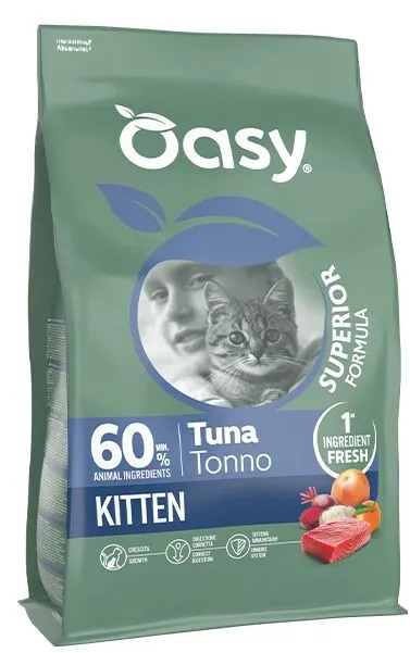 Oasy Superior Formula Kitten Tonno 1,5Kg
