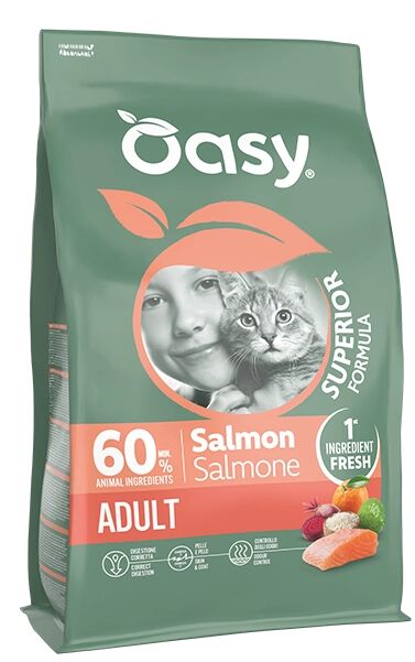 Oasy Superior Formula Adult Salmone 1,5Kg