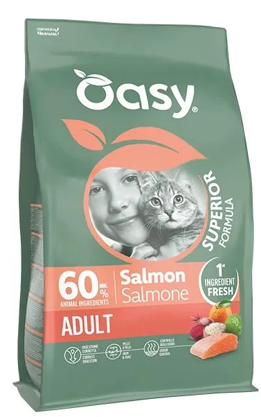 Oasy Superior Formula Adult Salmone 1,5Kg