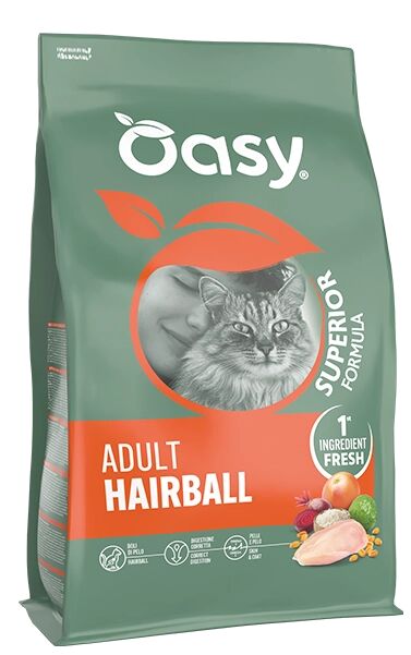 Oasy Adult Superior Formula Hairball 1,5Kg