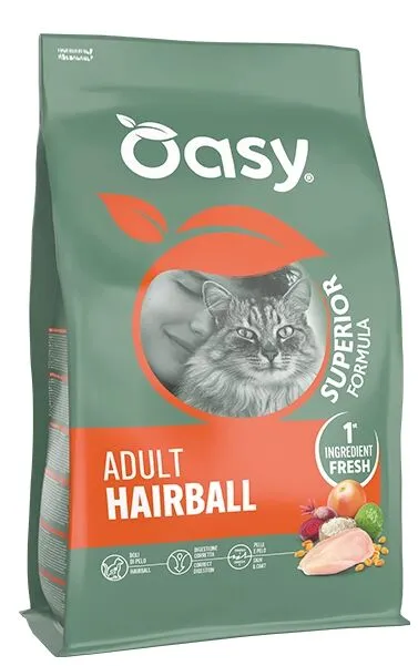 Oasy Adult Superior Formula Hairball 1,5Kg