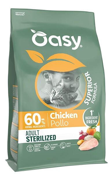 Oasy Adult Superior Formula Sterilized Pollo 1,5Kg