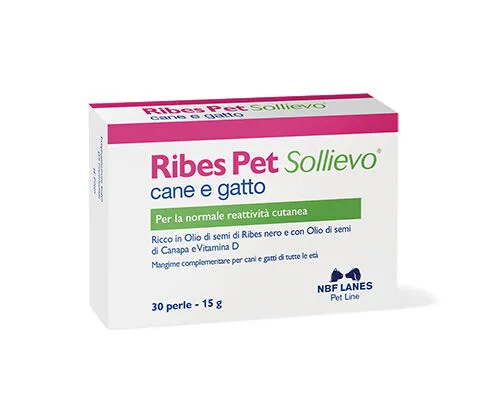 NBF Lanes - Ribes Pet Sollievo Cane e Gatto Perle 30cpr