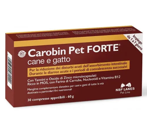 NBF Lanes - Carobin Pet Forte Compresse 30cpr