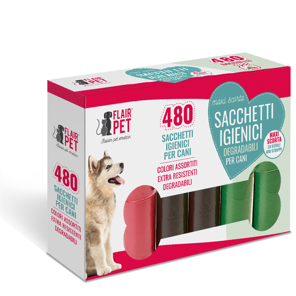 Sacchetti Igenici per Cani Biodegradabili e Extra Resistenti