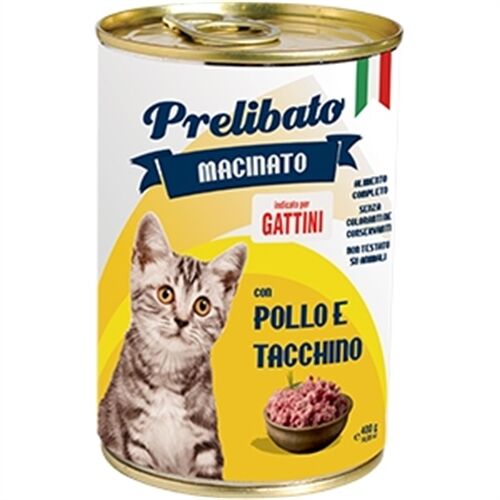 Prelibato per Gatti 400g Pollo e Tacchino-Kitten
