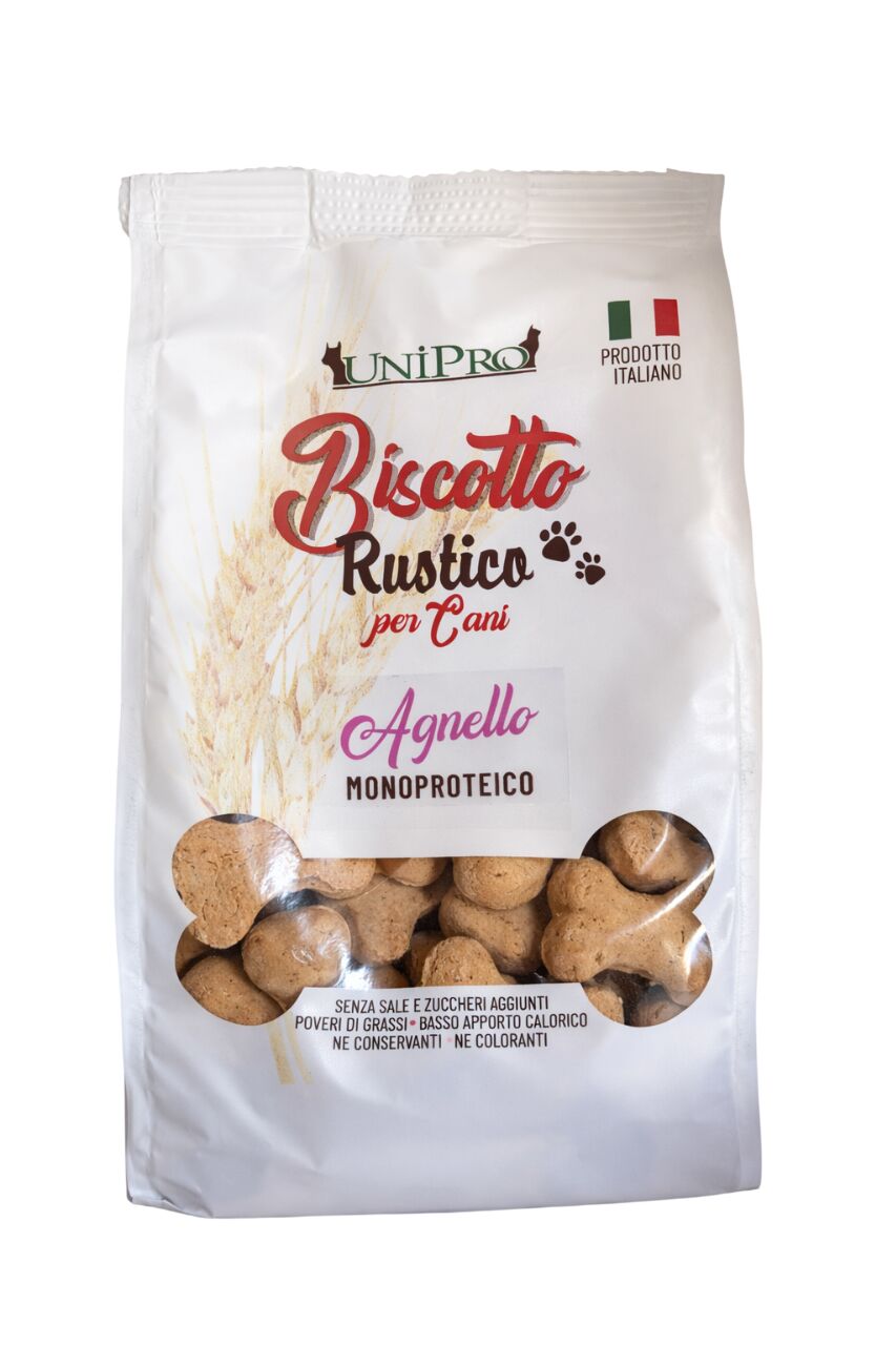 Unipro - Biscotto Rustico Agnello 300g