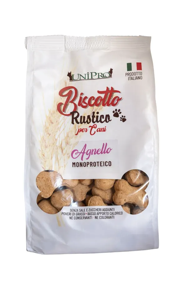 Unipro - Biscotto Rustico Agnello 300g