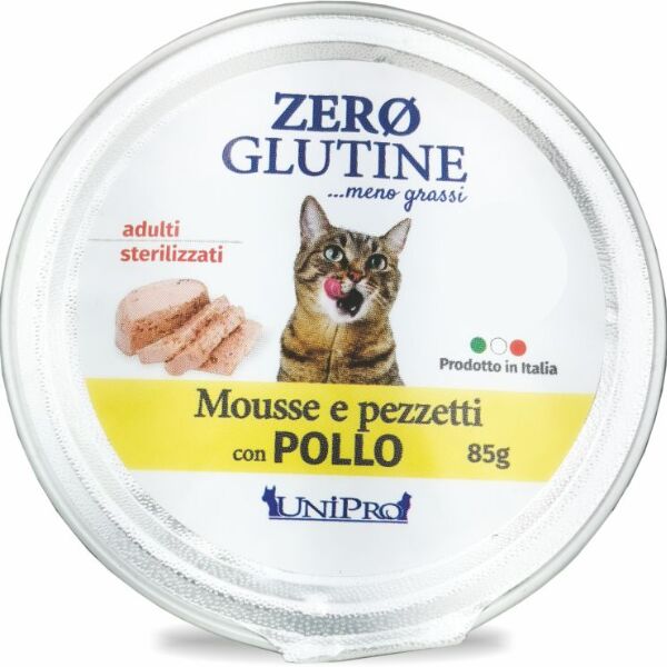 Unipro - Mousse Zero Glutine 85g Pollo