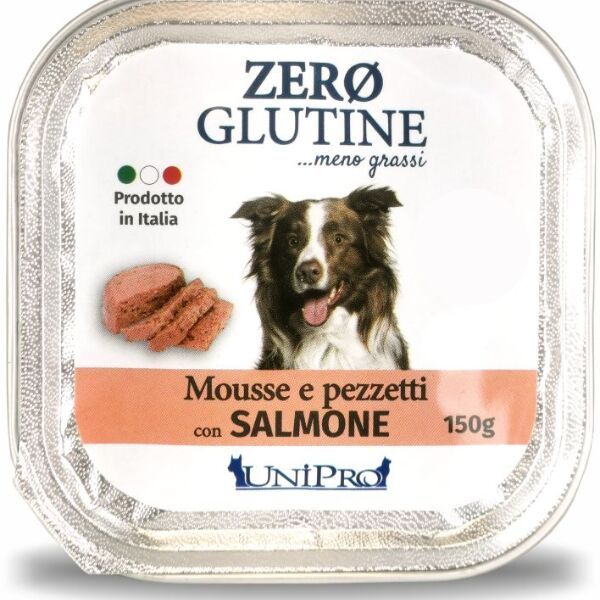 Unipro - Mousse Zero Glutine 150g Salmone