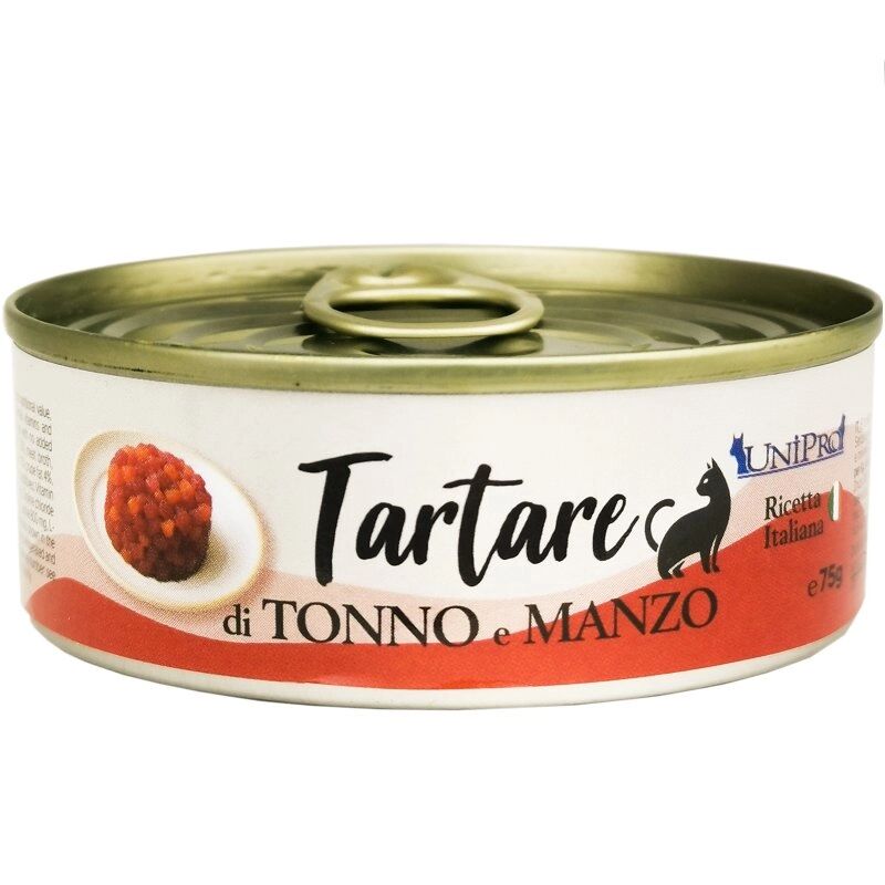 Unipro - Tartare 75g Tonno e manzo