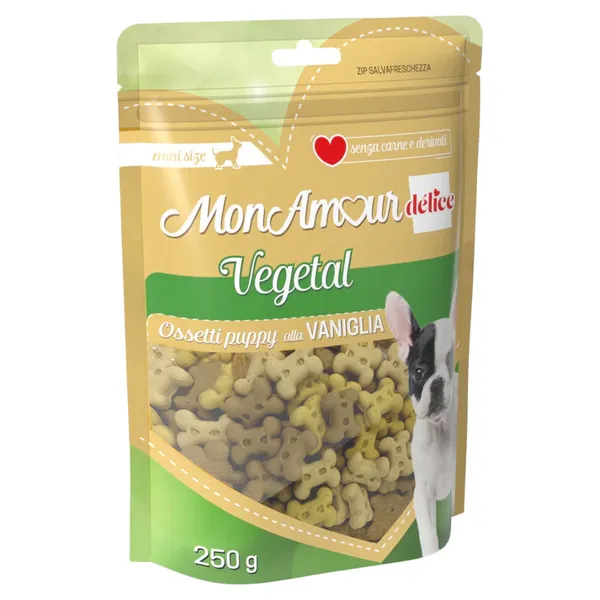 MonAmour Delice Vegetal Ossetti Puppy Vaniglia 250g