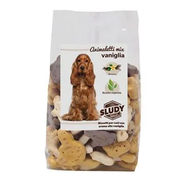 Sludy Biscotti Animaletti Mix Vaniglia 500g