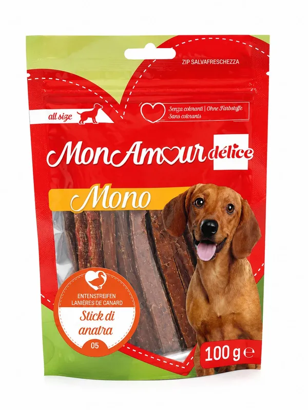 MonAmour Delice Stick di Anatra 100g