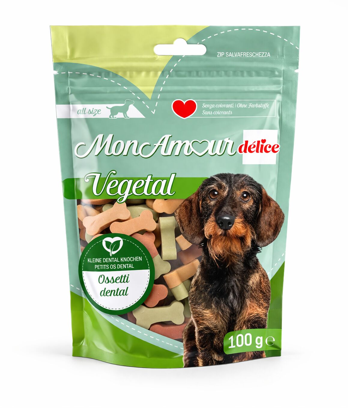 MonAmour Delice Vegetal Ossetti Dental 100g