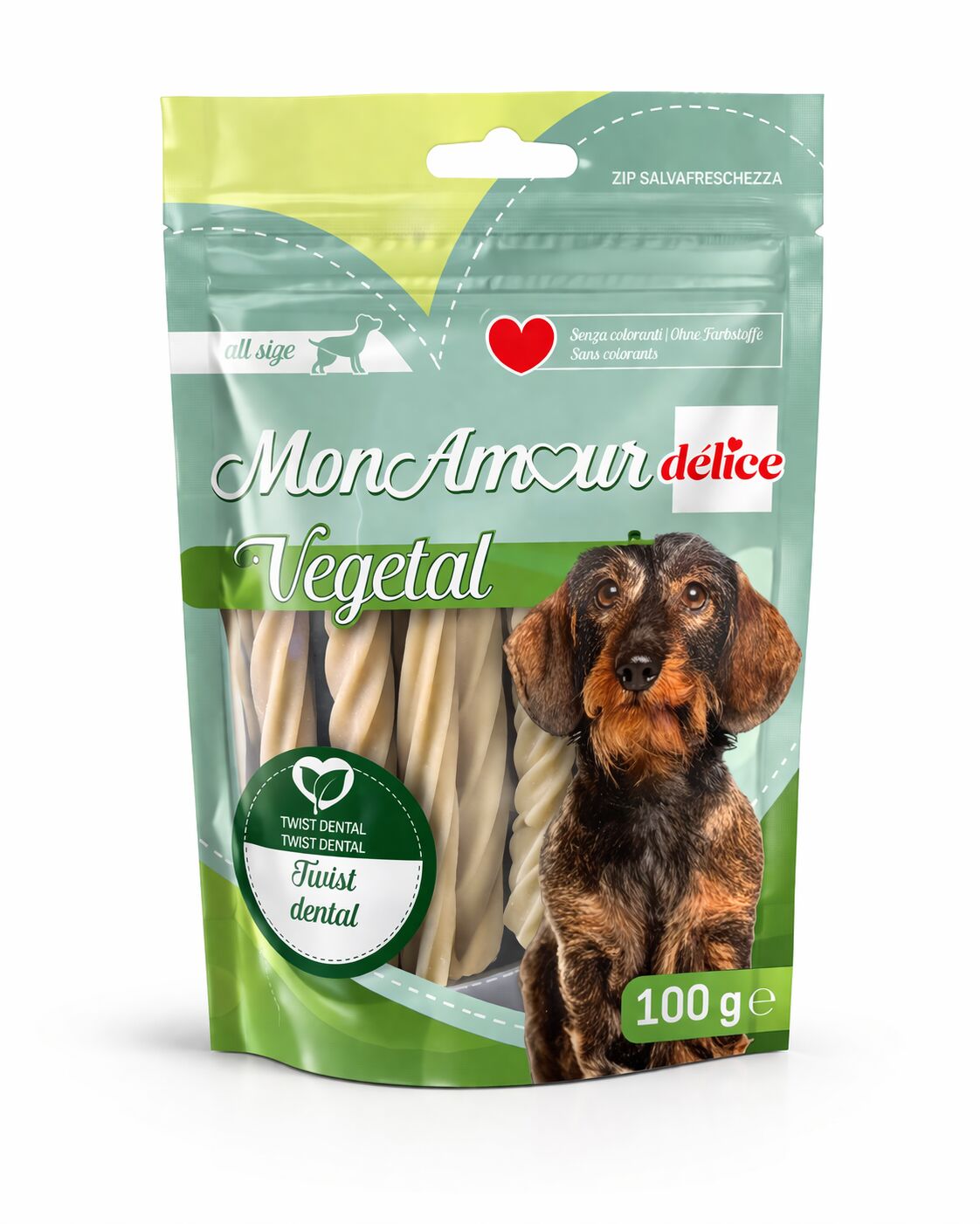 MonAmour Delice Vegetal Twist Dental 100g
