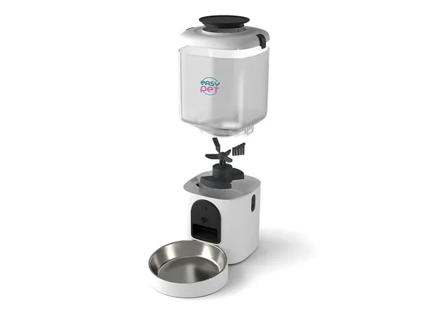 EasyPet Distributore Automatico di Crocchette con Telecamera HD e App WiFi 4,5 L per Cani e Gatti