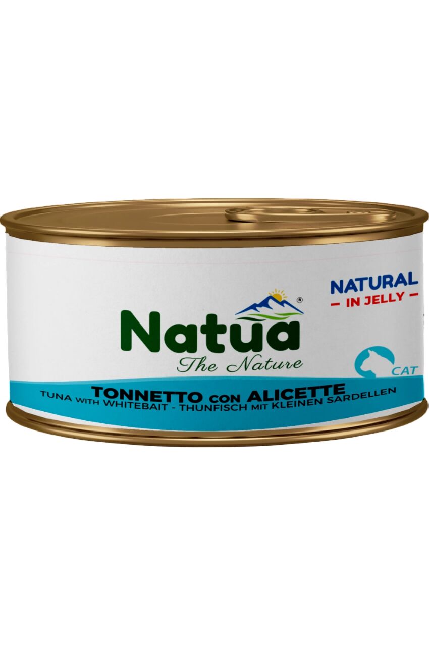 Natua Natural in Gelatina 85g Tonnetto e Alicette