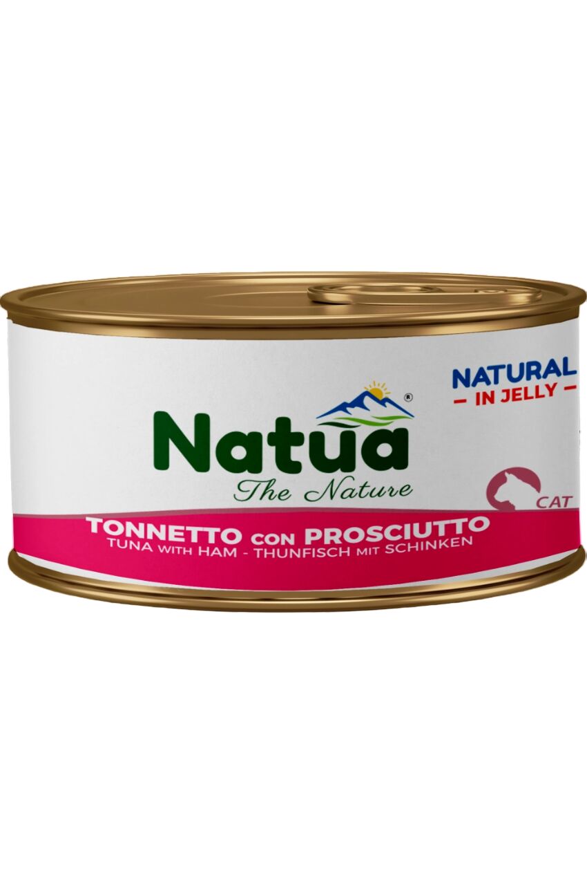 Natua Natural in Gelatina 85g Tonnetto e Prosciutto