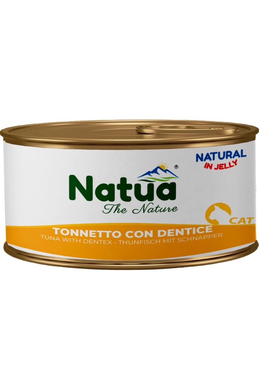 Natua Natural in Gelatina 85g Tonnetto e Dentice