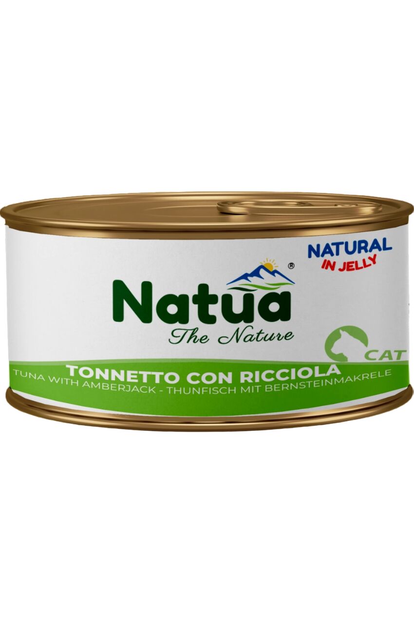 Natua Natural in Gelatina 85g Tonnetto e Ricciola