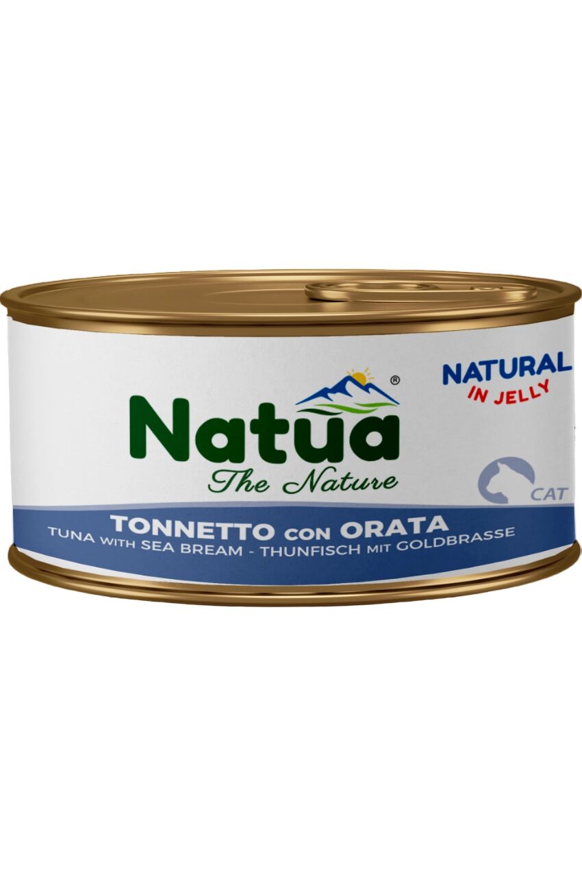 Natua Natural in Gelatina 85g Tonnetto e Orata