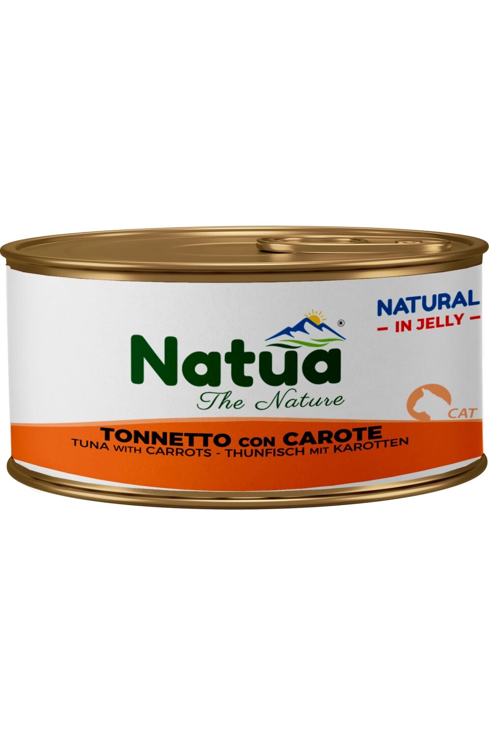 Natua Natural in Gelatina con Frutta e Verdura 85g Tonnetto con Carote