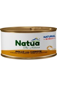 Natua Natural in Gelatina con Frutta e Verdura 85g Pollo con Carote