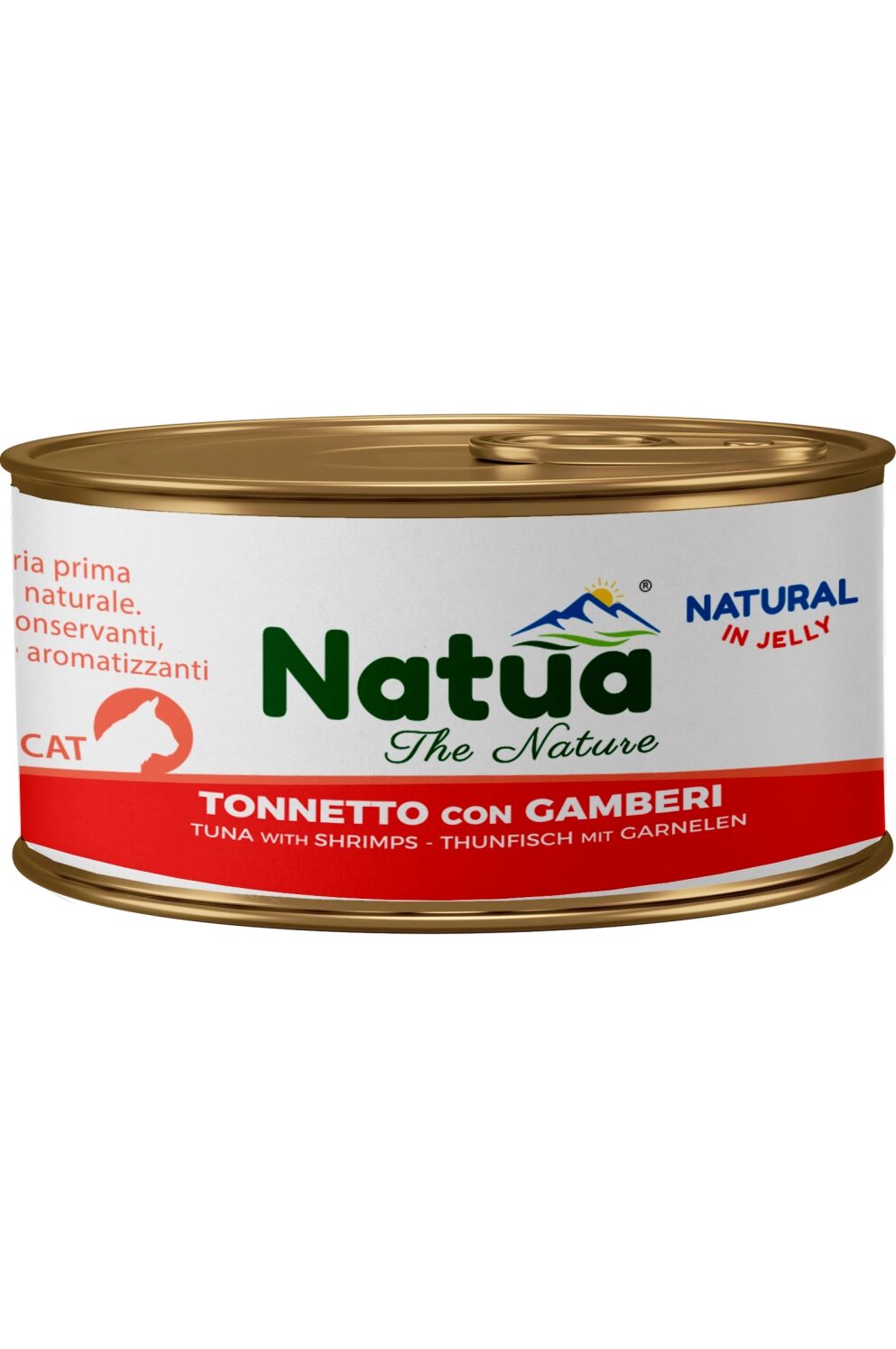 Natua Natural in Gelatina 150g Tonnetto con Gamberi
