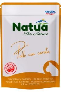 Natua Natural Soft Jelly 70g Pollo con Carote
