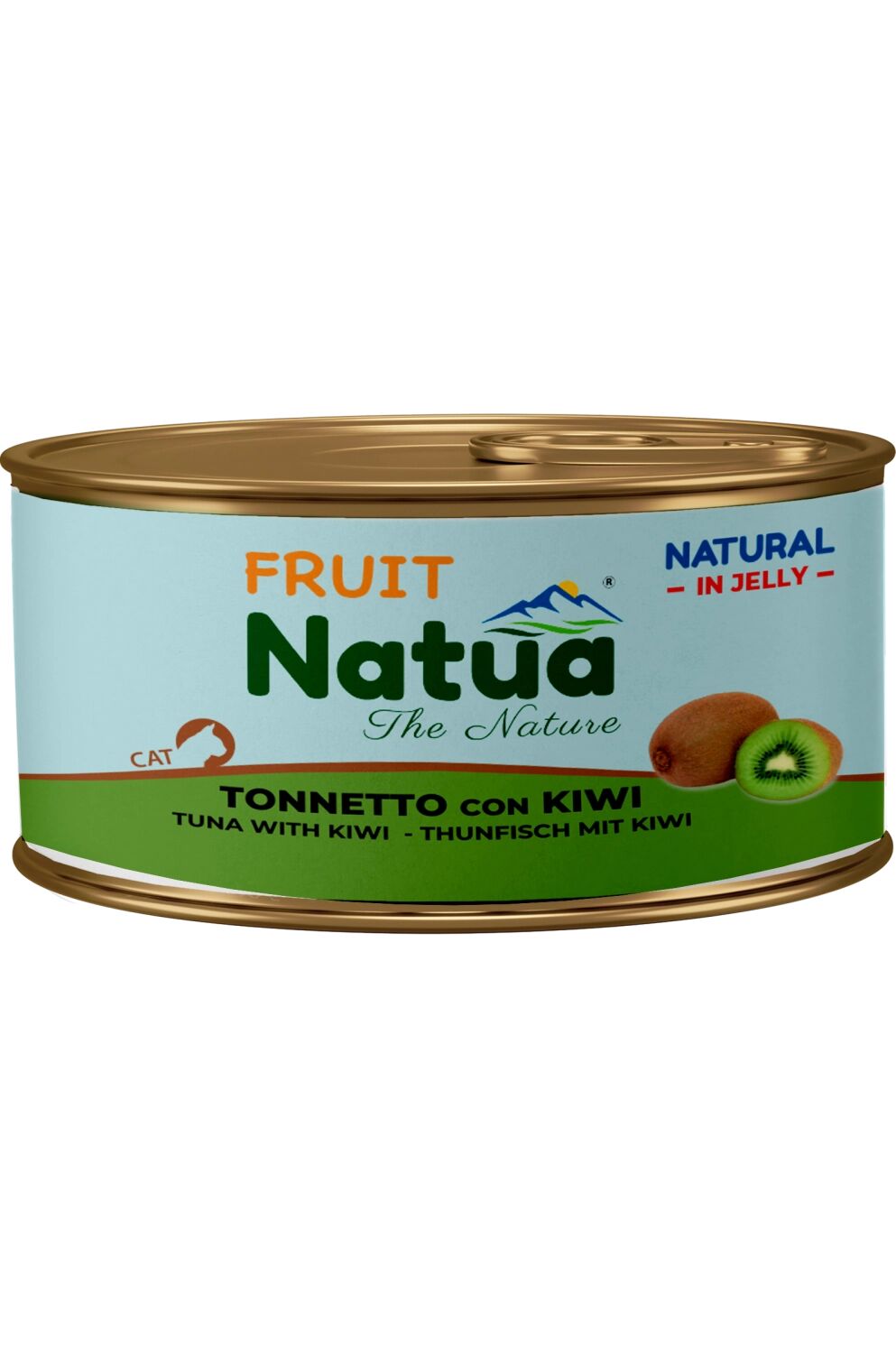 Natua Natural in Gelatina con Frutta e Verdura 85g Tonnetto con Kiwi