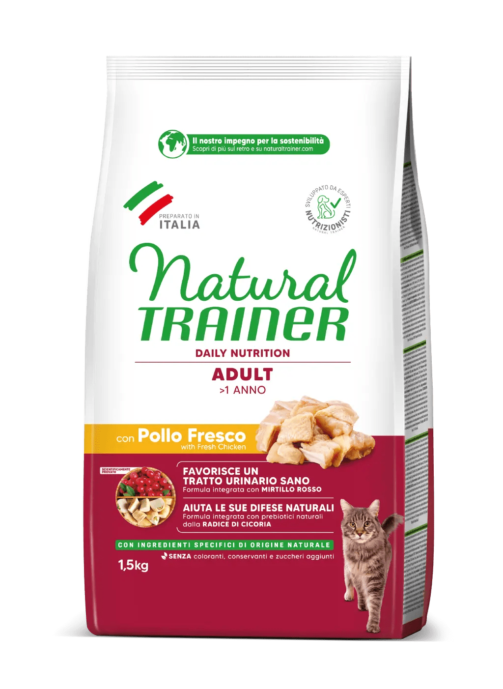 Natural Trainer Adult con Pollo Fresco 1.5kg