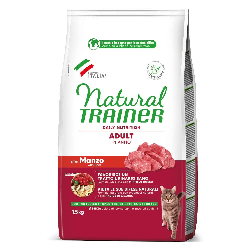 Natural Trainer Adult con Manzo 1,5kg