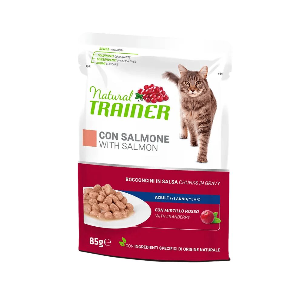 Natural Trainer Adult Bocconcini in Salsa 85g Salmone