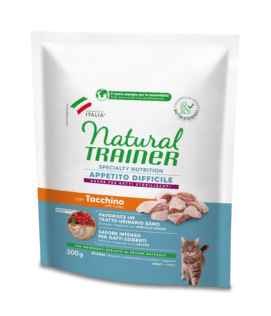 Natural Trainer Appetito Difficile con Tacchino 300g